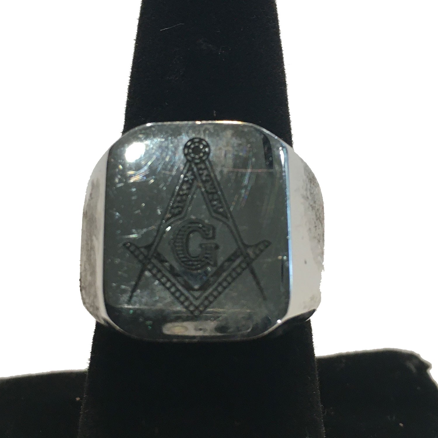MASON MENS RING STAINLESS STEEL